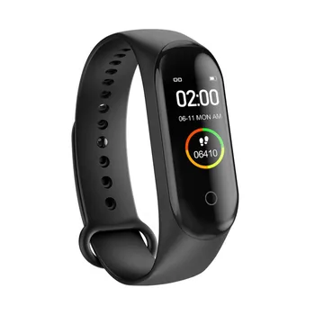 

Smart Bracelet Pedometer Fitness-Tracker Blood-Pressure-Monitor Smart-Band Sport M4 Waterproof Smart Watch Smart Electronics