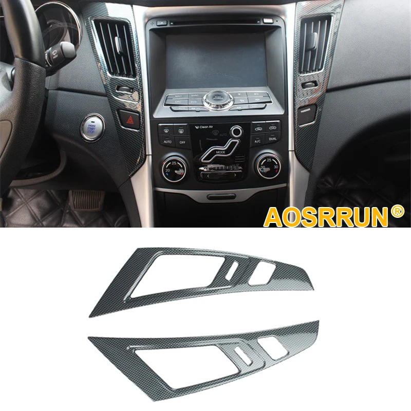 Центральная крышка выхода кондиционера для hyundai Sonata 2012 2013 2010 2011 YF автомобильные аксессуары