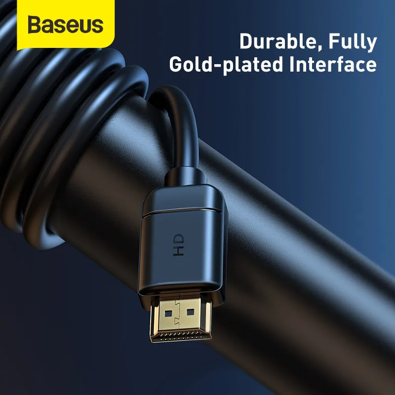 Baseus HDMI compatible Cable HD to HD Cable for Apple TV PS4 Splitter 3m 5m 10m
