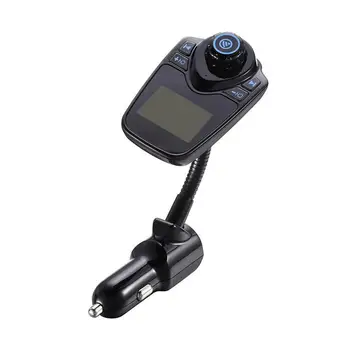 

FM Transmitter Wireless Bluetooth FM Modulator Handsfree Car Kit Car MP3 Audio Player USB Car Charger with LCD Display