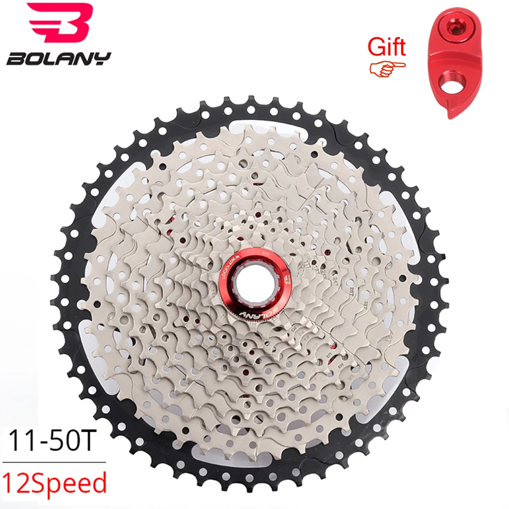 BOLANY Cassette 10 Speed 11-50T MTB Bike Freewheel Sprocket Gear Ratio Flywheel