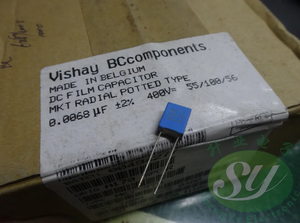 50 шт VISHAY MKP419 0,0068 мкФ/400 V 6.8NF 6800 pf 6 n8 682 пленочный конденсатор