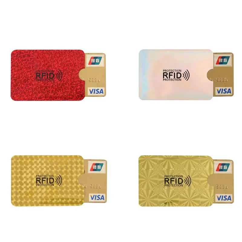 THINKTHENDO 10 шт. RFID Кредитная ID карта рукав протектор Блокировка защита от кражи