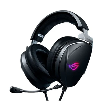 

Headset ASUS ROG Theta 7.1, wired, sound 7.1, 20-40000 Hz, 32 Ohm, 118 dB, 100-12000 Hz, -40 dB, USB2.0 / USB Type-C, RGB, color: black