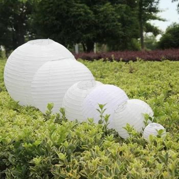 

4 style White Chinese Paper Lanterns Wedding Marriage DIY Decoration Lampion Baby Shower Birthday Party Festival waterproof Ball
