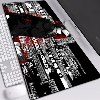 

ZSUXTC Anime Death Note Mouse Pads XL/XXL Print Large Size 900x400mm Desktop Play Mats Non-slip Rubber Table Pad for Gaming
