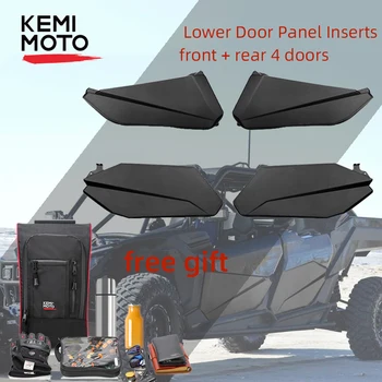 

KEMIMOTO Center Console Storage Bag and Lower Door Panel Inserts Works for Can Am (4 Doors) Maverick X3 Max 2017 2018 2019