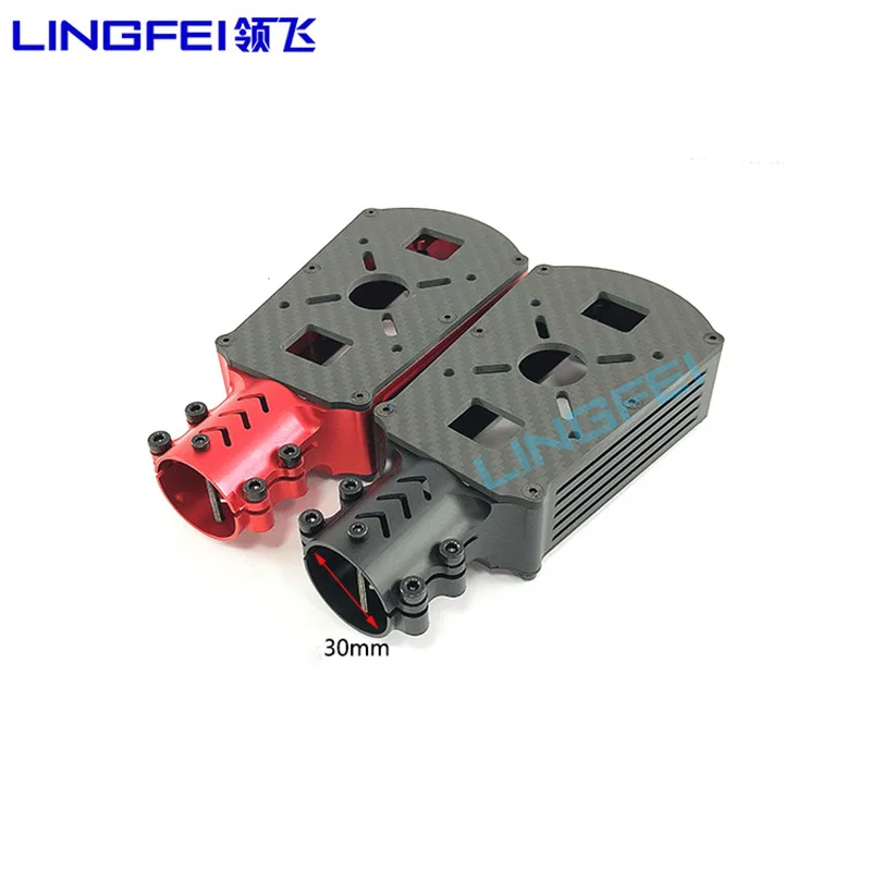 

Крепление Двигателя LINGFEI 30 мм подходит для большого беспилотного летательного аппарата с трубой 30 мм для защиты растений Многовинтовые UAV фиксированное сиденье двигателя