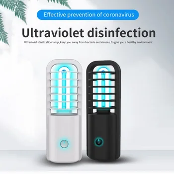 

New UVC Portable USB Germicidal Ultraviolet Lamp Disinfection Bulb Ozone Quartz UV Led Light For Home Clean Air Mites
