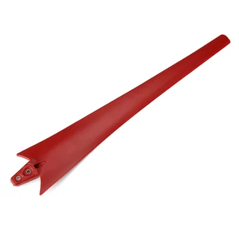 

600mm High Strength Nylon Fiber Red Wind Turbines Blades Power Energy Generator Windmill Accessories