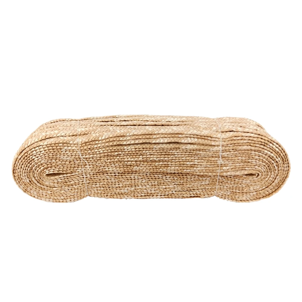 50M Natural Wheat Straw Material Rattan Home DIY Handmade Weaving Crafts Decoration Knit And Repair Chair Table Basket Tool