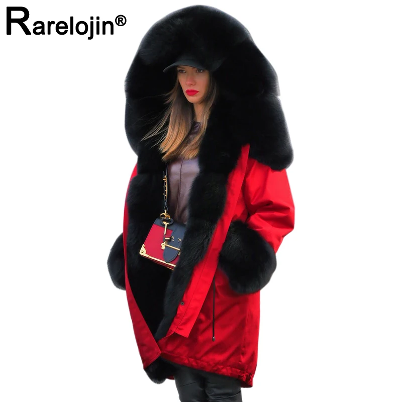 

Winter Women's Jacket Parkas Korean New Women Fashion Casual Outerwear Plus Velvet Thickening Loose Mid-Length Female Coats