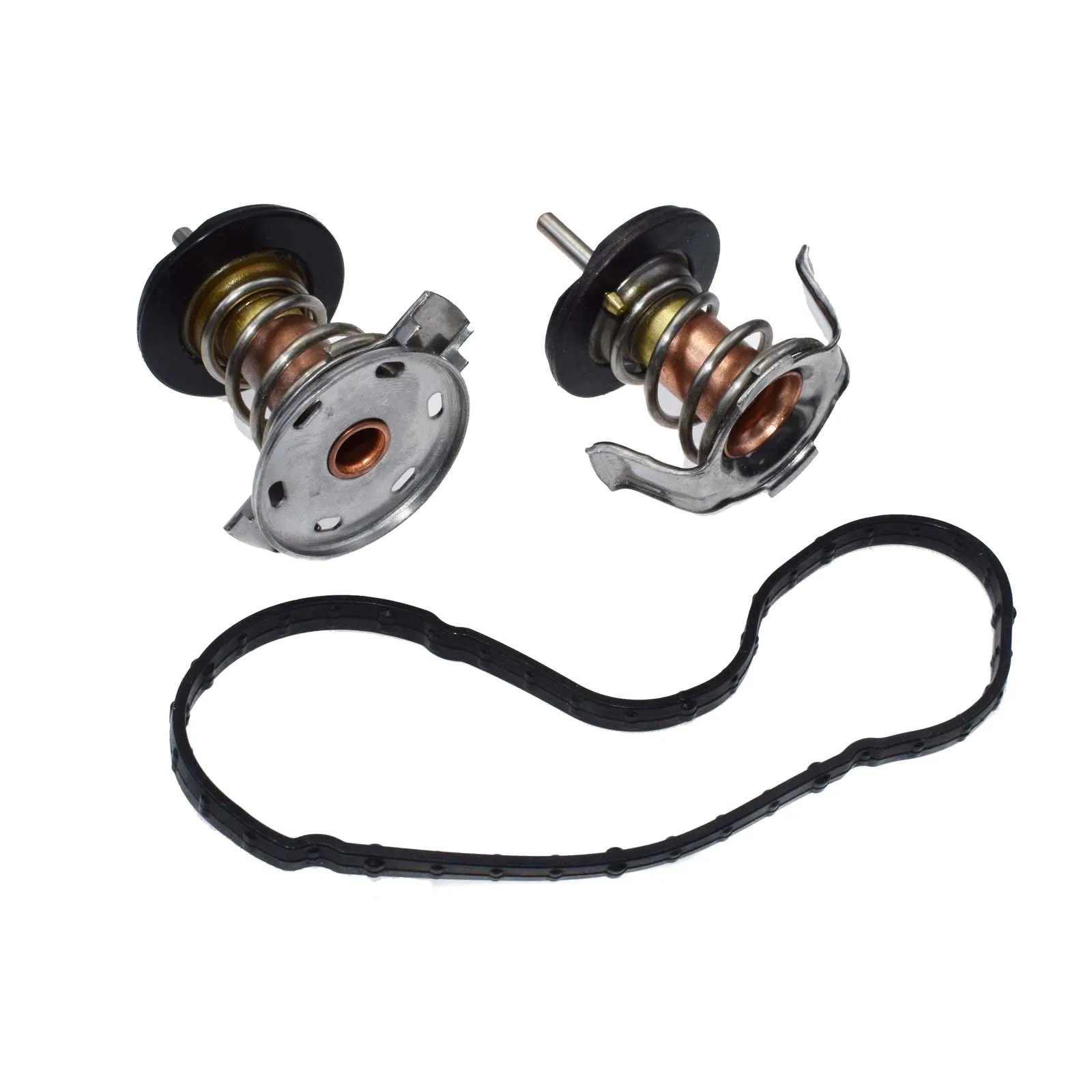 Двигатель isance термостат 8C3Z-8575-D RT-1210 RT-1212 для Ford F-250 F-350 F-450 F-550 Super Duty 22008 2009 2010 6.4L дизельного топлива - Цвет: Серебристый