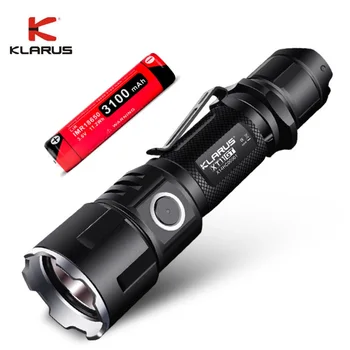 

2019 KLARUS XT11GT Tactical Flashlight CREE XHP35 LED 2000 Lm LED Flashlight with18650 Battey for Military Exploration Camping