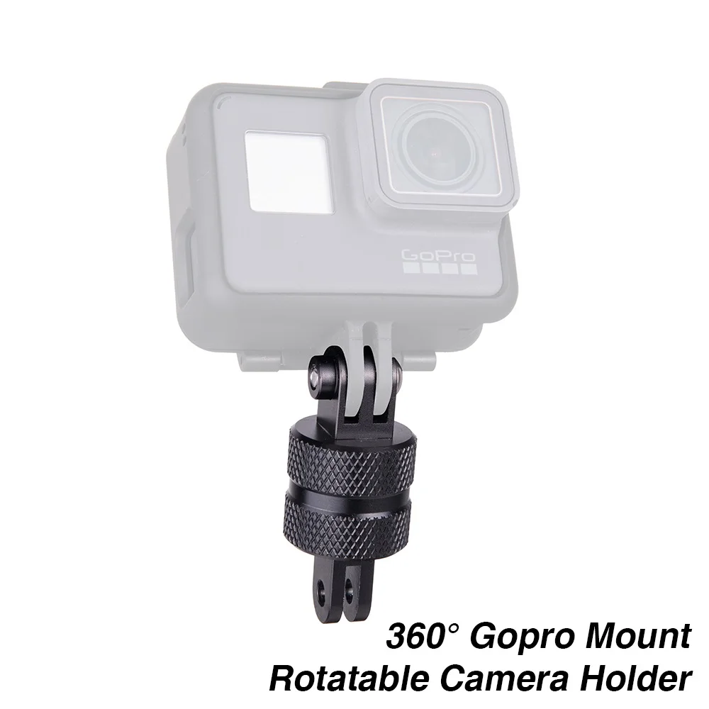 Велосипедный руль 360 ° вращающийся GoPro Крепление велосипедная Спортивная камера держатель адаптер кронштейн для Go pro Xiaomi Virb MTB дорожный велосипед