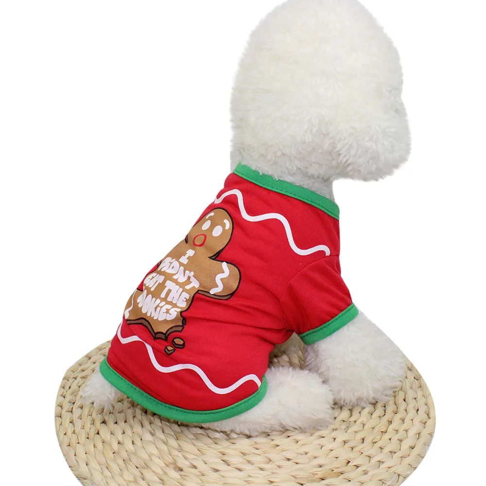 Рождественская Одежда для собак, костюм для щенков, Рождественская одежда для маленьких собак, год, Рождественская Одежда для животных зимняя куртка для собаки