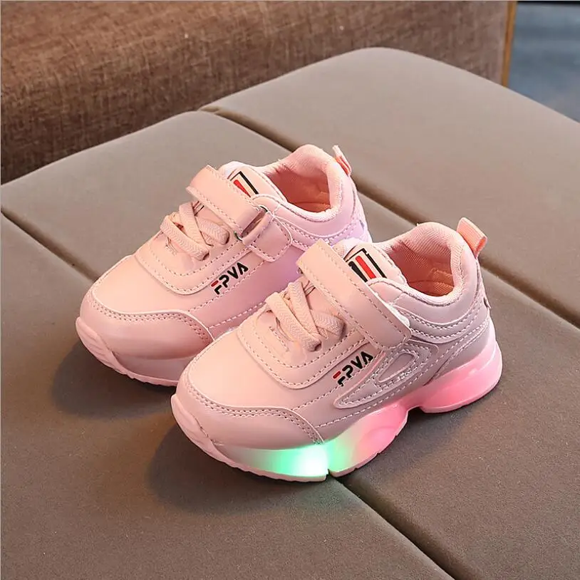 

New brand LED kids shoes classic hot sales baby boys girls shoes Cute fashion infant tennis children sneakers