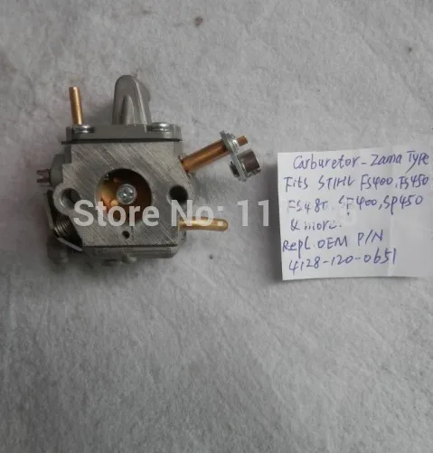 FS450 карбюратор для STIH FS400 FS480 SP400 SP450 кусторез шнек воздуходувки карбюратор триммер REPL 41281200651