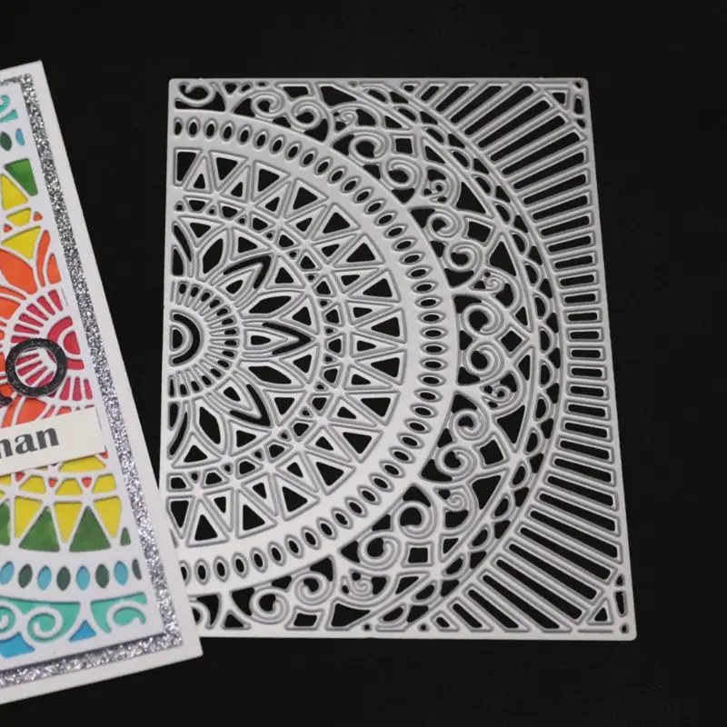 

Creative Frame Metal Cutting Dies Stencil DIY Scrapbooking Album Stamp Paper Card Embossing Decor Crafts