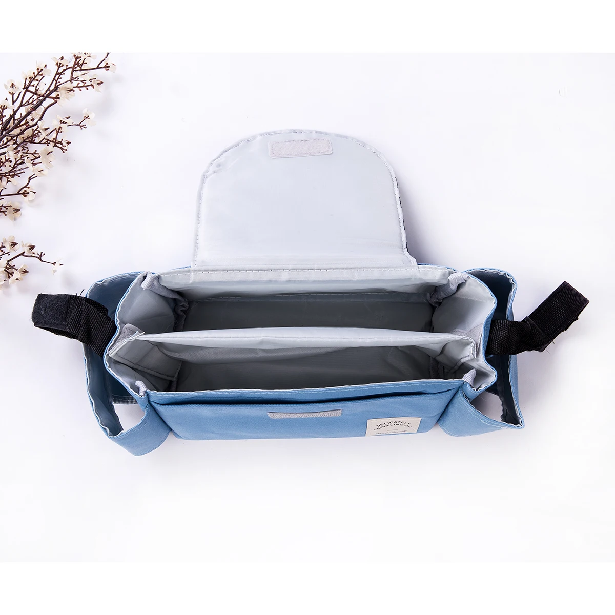 Baby Strollers medium Universal Buggy Baby Pram Buggy Organizer Cup Bottle Drink Holder Pushchair Stroller Caddy Storage Bag Organiser 35x12x12cm Baby Strollers medium