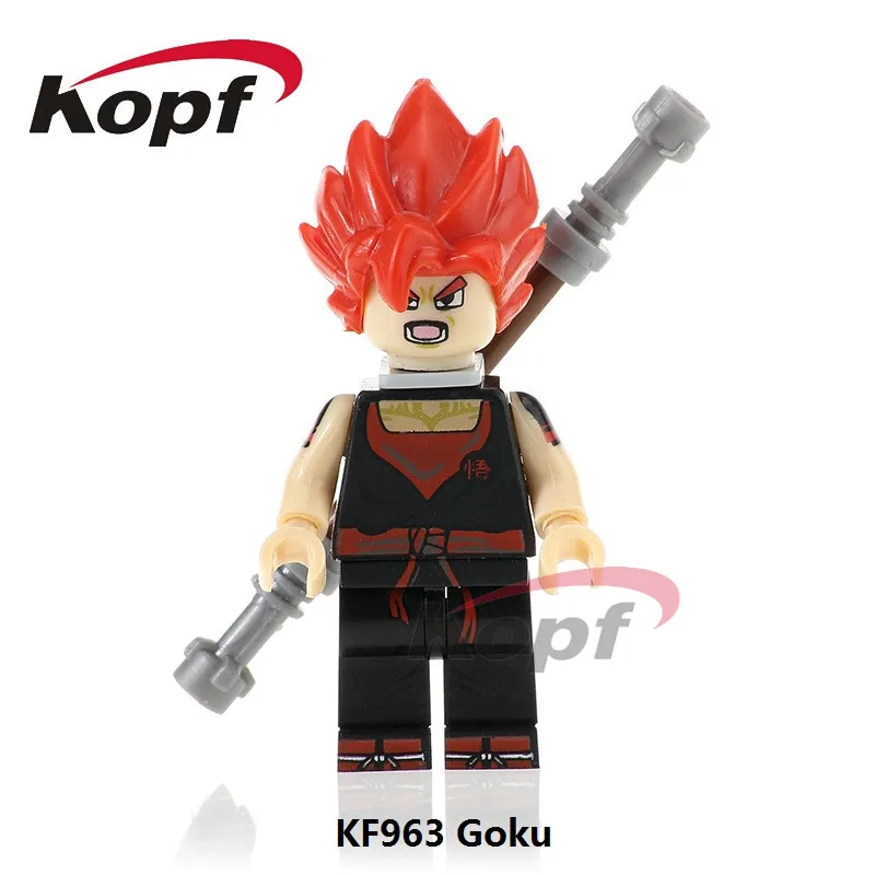 20 штук фигурки Dragon Ball Z Zamasu Android Dyspo Kaio Shin Bills Goku Ssj Xeno Majin Boo строительные блоки игрушки для детей KF490 - Цвет: KF963 20Pcs No Box