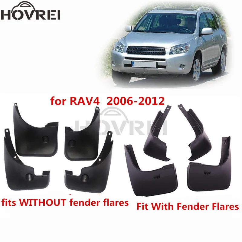 

Set car Mud Flaps For Toyota RAV4 2006-2012 Mudflaps Splash Guards Mud Flap Mudguards Fender 2007 2008 2009 2010 2011