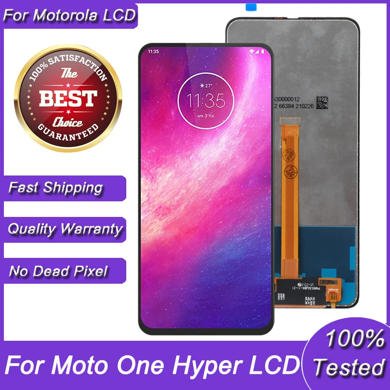 6.5'' Original For Motorola Moto One Hyper LCD Display Touch Screen Digitizer MOTO XT2027 XT2027-1 Replacement | Мобильные