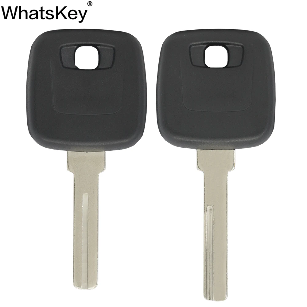 WhatsKey транспондер Заготовка ключа замка зажигания автомобиля Fob чехол для Volvo S60 S80