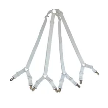 Простыни фиксированный зажим эластичный Фиксирующий Ремень 4 головки 8 зажимы из нержавеющей стали детские спальные предотвращают обертывание листов гостиничные товары для дома