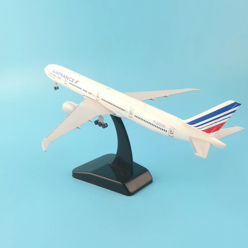 JASON TUTU 20cm Air France Plane Aircraft Model Diecast Metal Model 1:400 Airbus 380 Concord Plane Airplane Model Toy Boeing 777