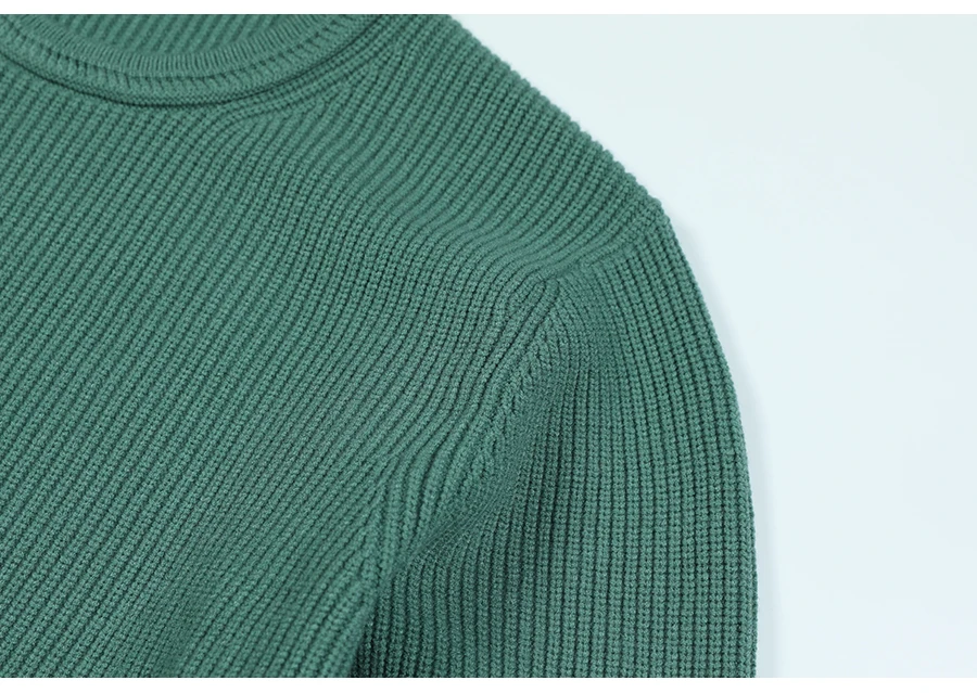 SIMWOOD осенне-зимний теплый свитер мужской повседневный специальный дизайн шеи трикотажные пуловеры высокого качества брендовая одежда SI980567
