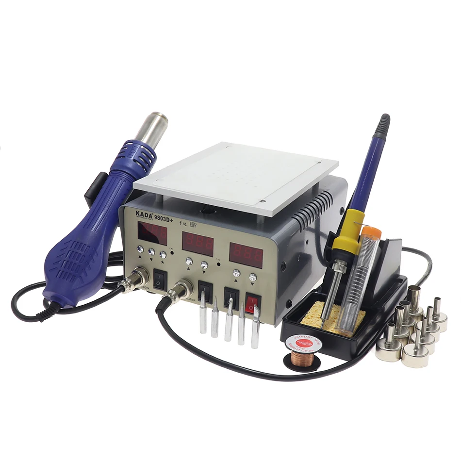 паяльная станция kada 9803d+ разборки. паяльная станция kada 9803d+. паяльная станция kada 9803d+. паяльная станция hairui 8683d+ 3 в 1 фен + паяльник + сепаратор. паяльная станция kada 858d+.