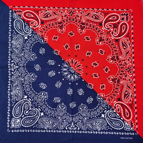 New Fashion Hip Hop 100% Cotton Bandana Square Scarf 55cm*55cm Black Red Paisley Headband Printed For Women/Men/Boys/Girls - Image 45