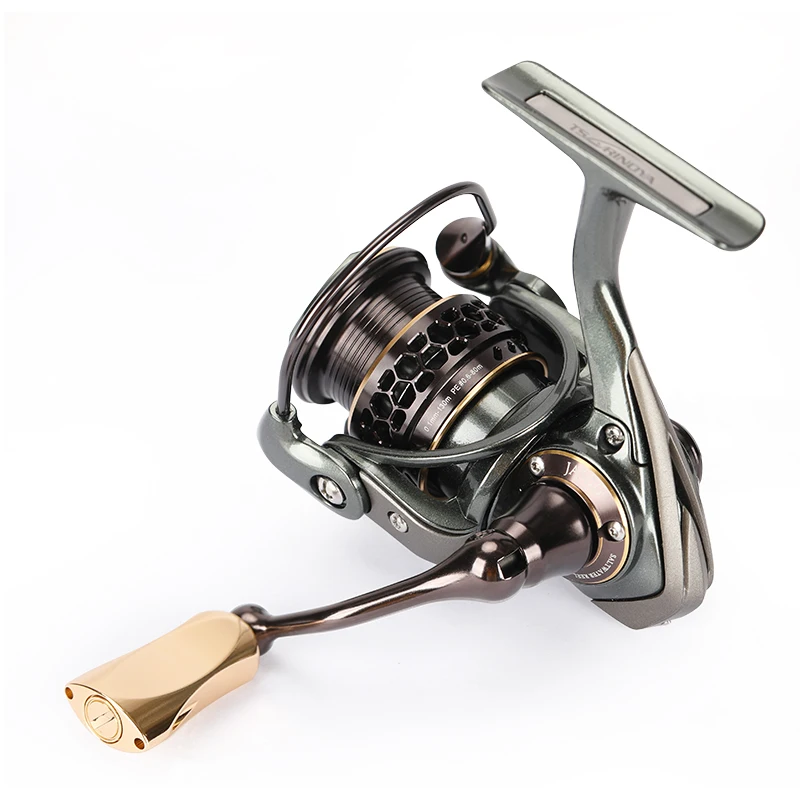 TSURINOYA JAGUAR 500 Ultra Light Fishing Reel Spinning 9+1BB 5.2:1