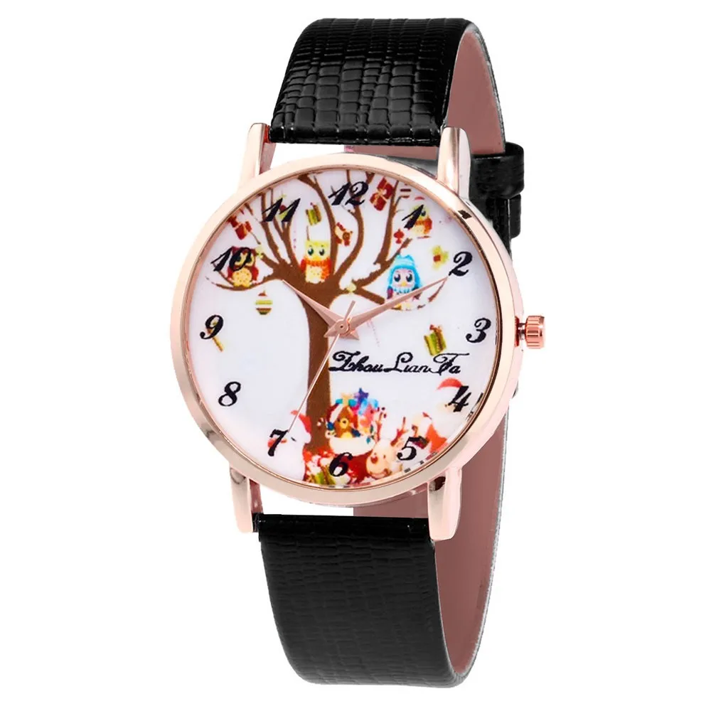 Наручные часы Copy S женские повседневные кварцевые рождественские с кварцевым