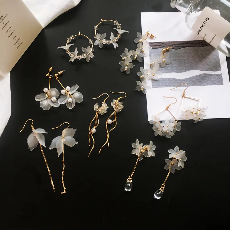 Женские богемные серьги ручной работы, длинные висячие серьги с кристаллами, Свадебные вечерние ювелирные изделия, 2019|Серьги-подвески|   | АлиЭкспресс