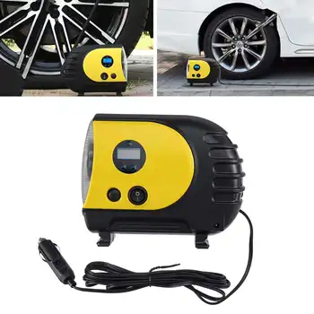 

12V 150W Electronic Digital Portable Car Wheel Tire Inflatable Pump Inflator Air Compressor Electric Inflating Machine
