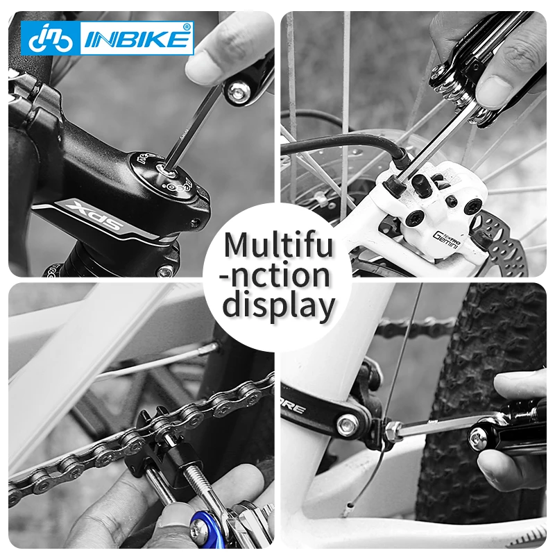 10 в 1 универсальный инструмент для ремонта велосипеда|chain cutter|bike chain cutterwrench bicycle |