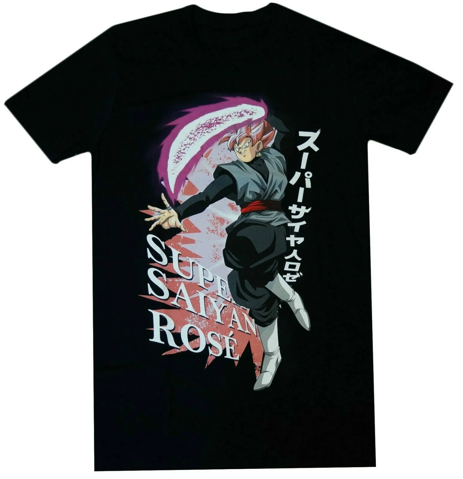 

Dragon Ball Super Z Saiyan Rose Goku Black Energy Blade T-Shirt Official Legit