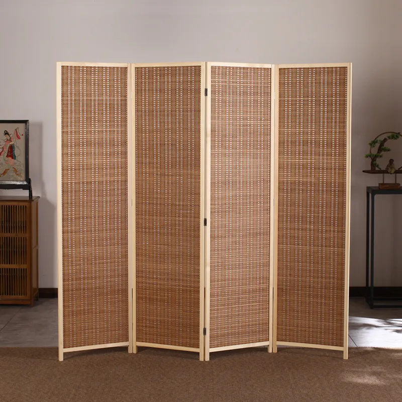 Room Divider Folding Screen Wall 4 panel folding screen room divider privacy | Дом и сад