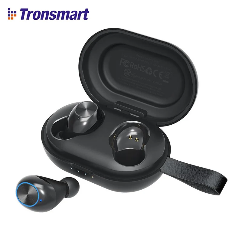 

Tronsmart Spunky Beat TWS Wireless Bluetooth 5.0 WaterProof Earbuds with Qualcomm,Noise Cancellation,24H Playtime,Touch Control