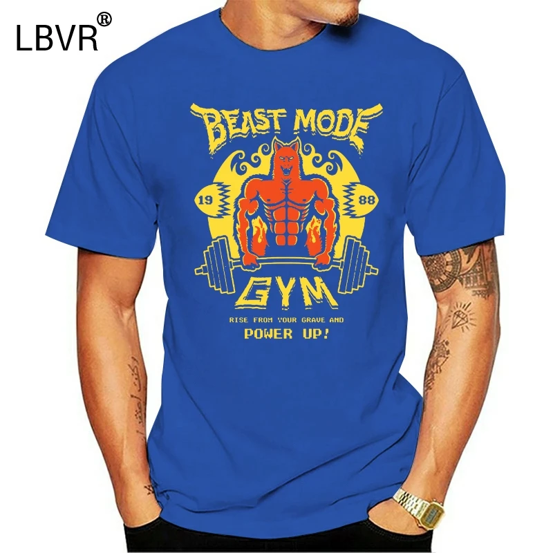 Лето 2018 известный бренд Altered Beast игры восьмидесятых gymer поезд футболка Забавный