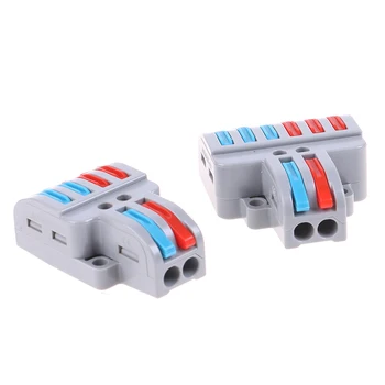 

5/10pcs SPL-42/62 Wire Connector Universal Wiring Cable Connector Push-in