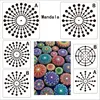 Xugar Mandala Dotting Template For Drawing Hollow Mandala Stencils Rocks Fabric Wall Art Painting Tools DIY Craft Accessories ► Photo 1/6