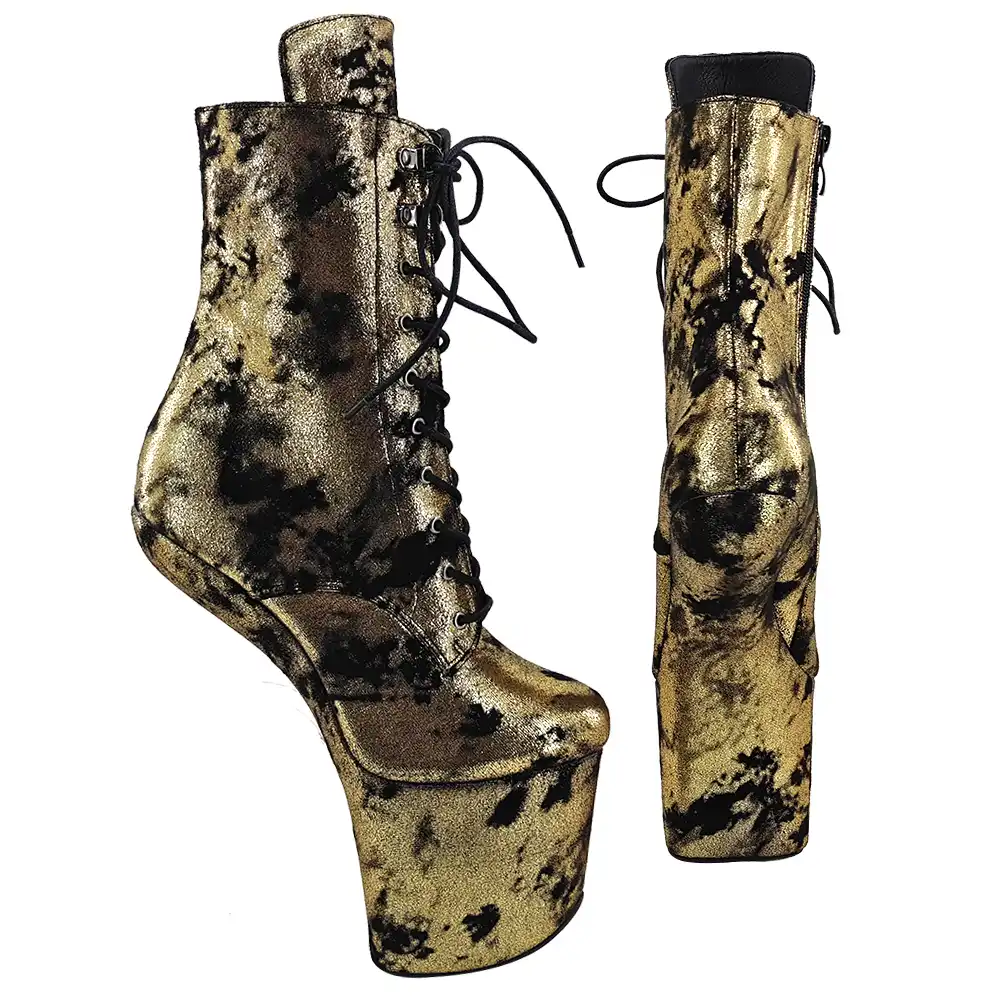 lady gaga heelless shoes