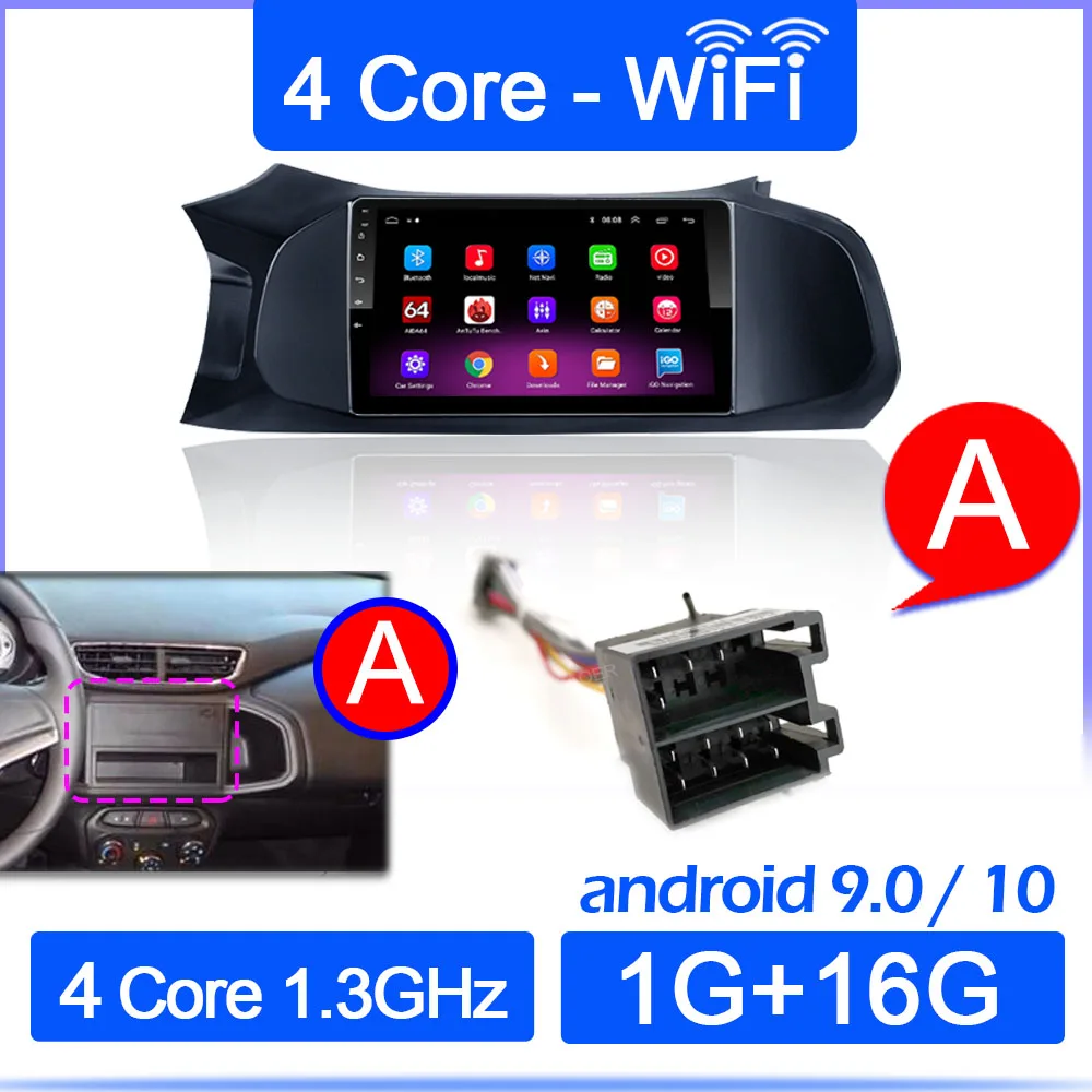 9 Inch 2 Din Android 10 Car Radio For Chevrolet Onix 2012 - 2014 2015 2016 2016- 2019 WIFI GPS CarPlay 2din Multimedia Player android car video player Car Multimedia Players