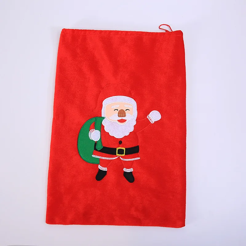 1 pc Merry Christmas Gift Bags Santa Claus Xmas Tree Packing Bags Happy New Year Christmas Candy Bags