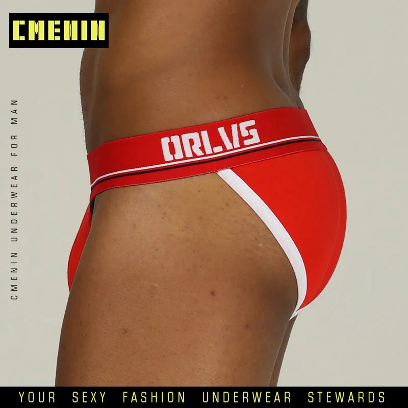 Сексуальное Брендовое Мужское нижнее белье брифы мягкие трусы дышащие мужские