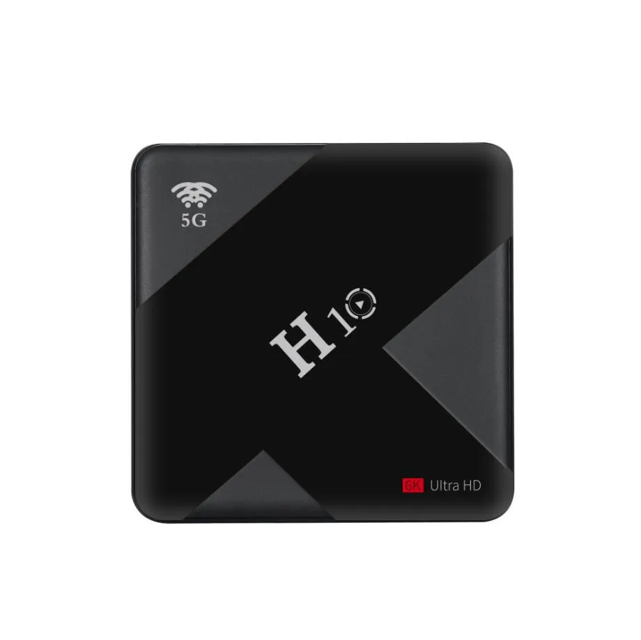 YITESIKAI H10 ТВ приставка Android 9,0 4 Гб 64 Гб Allwinner H6 четырехъядерный 6K Смарт ТВ приставка 4 ГБ 32 ГБ двойной Wifi USB3.0 телеприставка