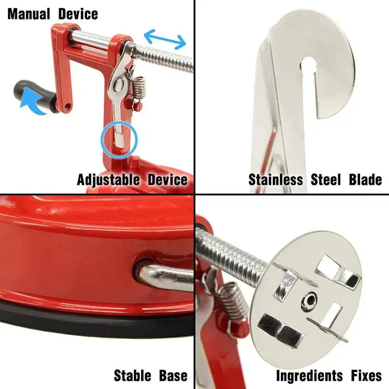 Картофель Овощи Фрукты резак Модные Простые спиральные чипсы из нержавеющей стали кухонный инвентарь для тонкой нарезки и гаджеты резки артефакт